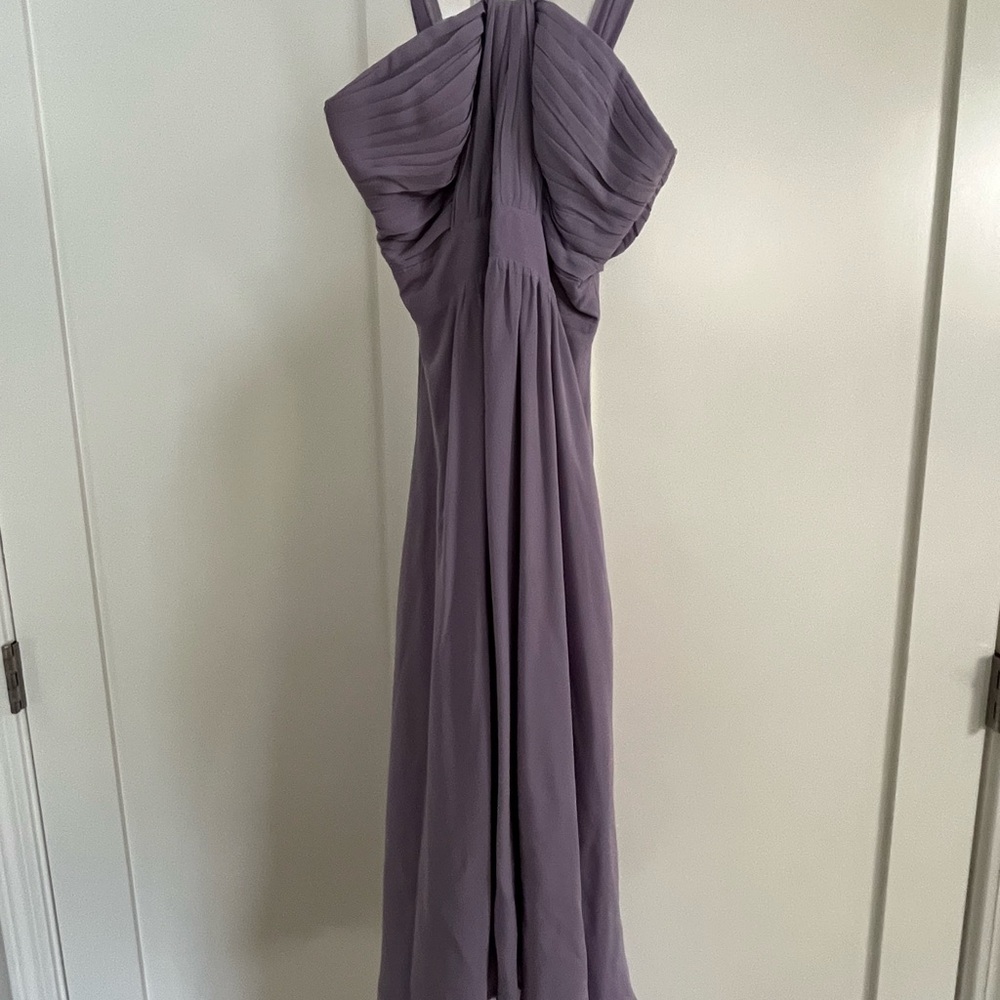 Elegant Sandra Augelazze Purple Evening Gown size 30
